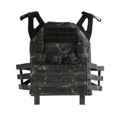 Kombat UK Buckle-Tek JPC (Plate Carrier) (ATP Night), Manufactured by Kombat UK, the Buckle-Tek JPC is a minimalist plate carrier